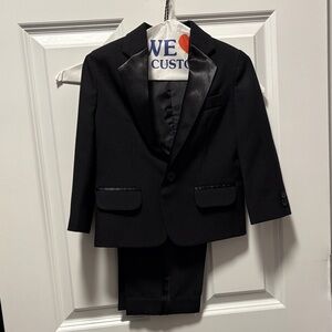 Elegant Black Kids Tuxedo